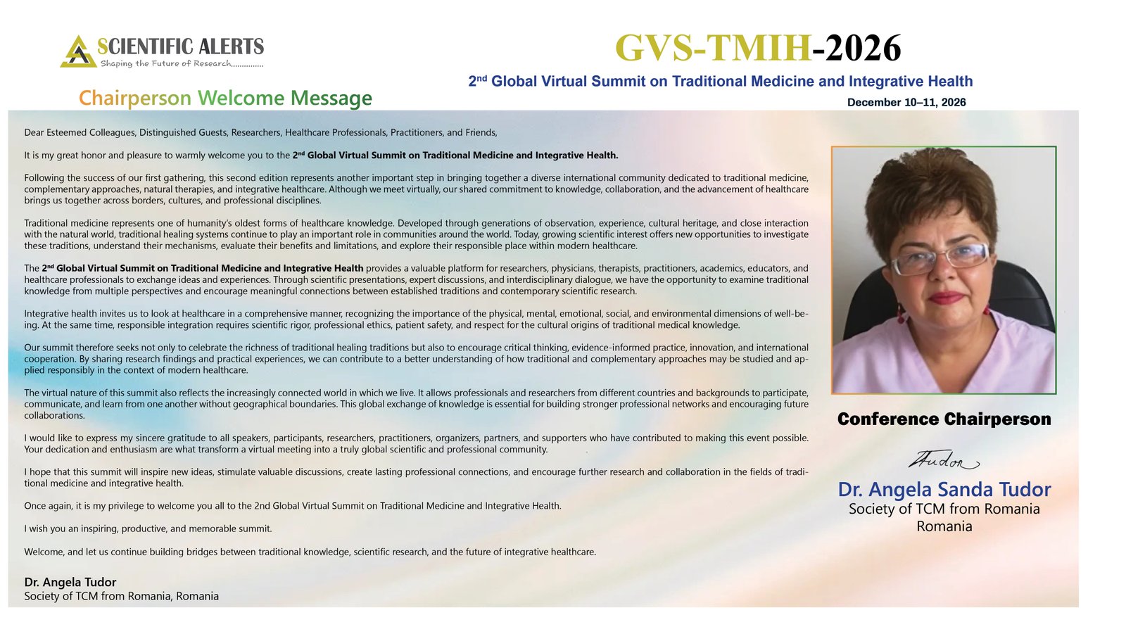 Conference Chair Message